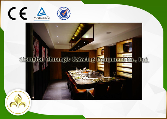 Beli Flat Electric Grill Indoor 9 Kursi Meja Restoran Jepang Sertifikasi CE ISO9001 online manufacture