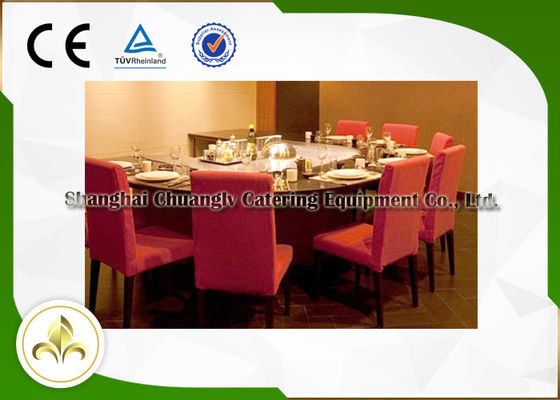 Beli 10 Kursi Lingkaran Induksi / Meja Panggangan Teppanyaki Listrik Dengan Sistem Ventilasi online manufacture