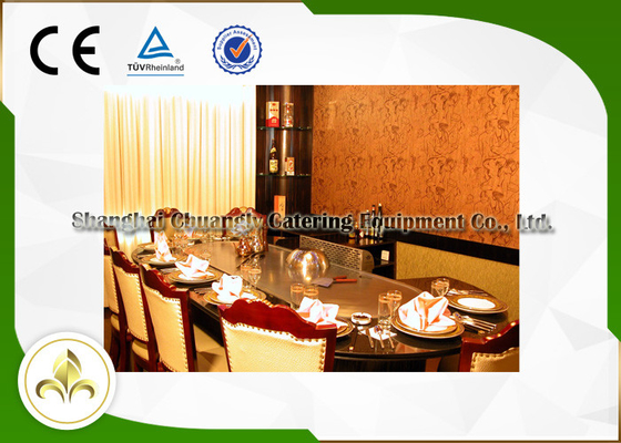 Beli 10 Kursi Oval Indoor Teppanyaki Grill Table Konfigurasi Dasar Wajan Jepang online manufacture