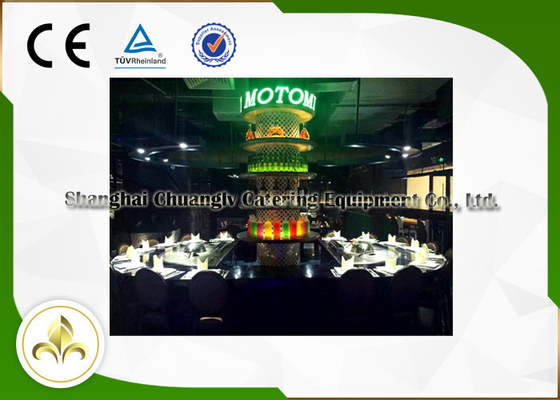 Beli Semi Circle Gas Teppanyaki Grill Restaurant Stainless Steel 304 / Bahan Baja Paduan online manufacture