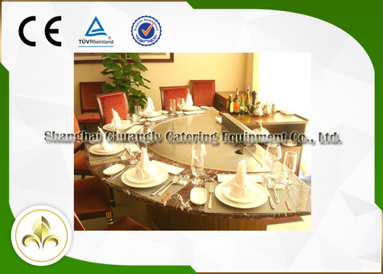 Beli Semi Circle Restaurant Hibachi Grill Meja Memasak Jepang Konfigurasi Dasar online manufacture