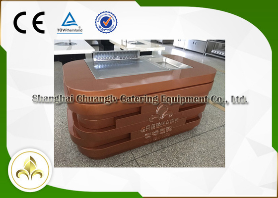 Beli Ponsel Teppanyaki Grill Meja Hibachi Portabel Pemanas Induksi Elektromagnetik online manufacture