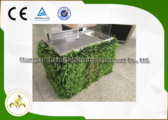 Beli Mobile Hibachi Grill Equipment Table Top Wajan Sertifikasi ISO9001 CE online manufacture