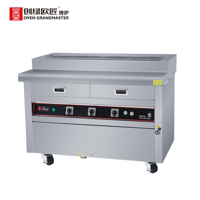 Beli Mesin Oven Komersial Pemanggang Barbekyu Tanpa Asap Stainless Steel Kecepatan Super online manufacture
