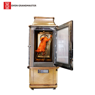 Beli 380V Mesin Pemanggang Ayam Hot Blast Kerang Ayam Rotisserie Oven online manufacture