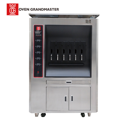 Beli Satu Lapisan Mesin Pemanggang Ikan Otomatis Oven Listrik Enam Grid Food Plaza online manufacture