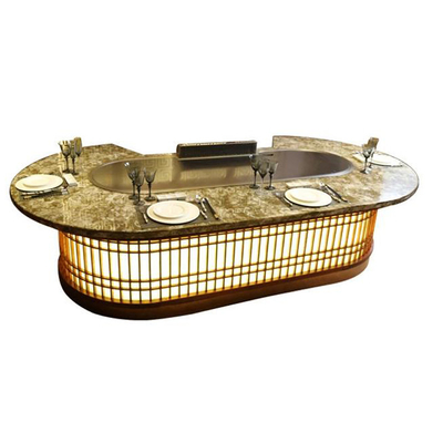Beli 10 Kursi Jual Panas Peralatan Dapur Oval BBQ Teppanyaki Grill pembuatan online