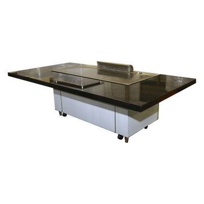 Beli Peralatan dapur komersial Teppanyaki Gas / Listrik / Induksi Griddle online manufacture