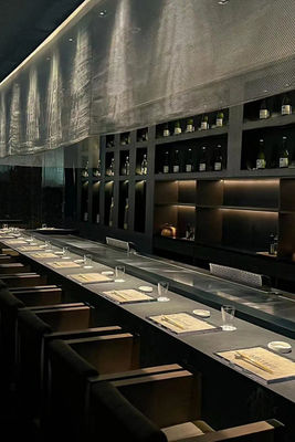 Beli 7-12 kursi Indoor Teppanyaki Grill pembuatan online