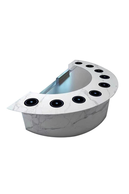 Beli Meja Hibachi Restoran Jepang Plat Besi Stainless Steel Panggangan Barbekyu online manufacture