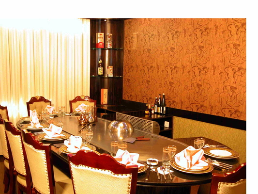 Beli Pipa Gas Alam Bentuk Oval Teppanyaki Grill Meja Sepuluh Kursi online manufacture