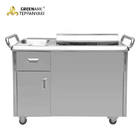 Customized Stainless Steel Mini Gas Outdoor Hibachi Table for Steak Frying