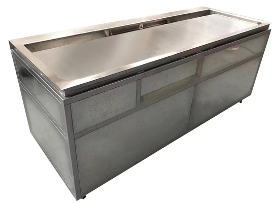 Beli Komersial Electric Sunken Exhaustion Jepang Teppanyaki Grill dengan sistem pembersih asap pembuatan online