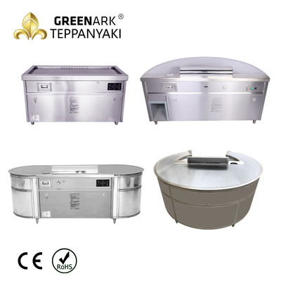 Beli Meja Panggangan Teppanyaki Hibachi Persegi Panjang yang Disesuaikan, Plat Wajan Gas Grill online manufacture