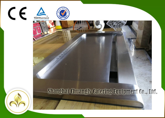 Beli Panggangan Teppanyaki Listrik Stainless Steel dan Baja Paduan Khusus Untuk Rumah online manufacture