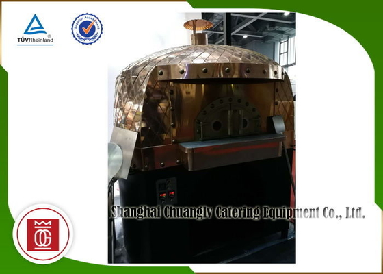 Beli Listrik Italia Pizza Oven Tembaga Berlapis Napoli Lava Rock untuk Restoran online manufacture