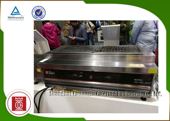 Beli Kabin Kayu Disesuaikan Pemanggang Barbekyu Komersial Meja Listrik Top Indoor Outdoor pembuatan online