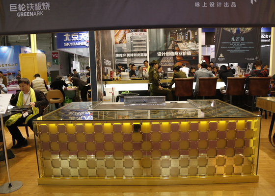 Beli Pembakar Ganda Restoran Jepang Teppanyaki Grill Induksi Tabung Listrik online manufacture