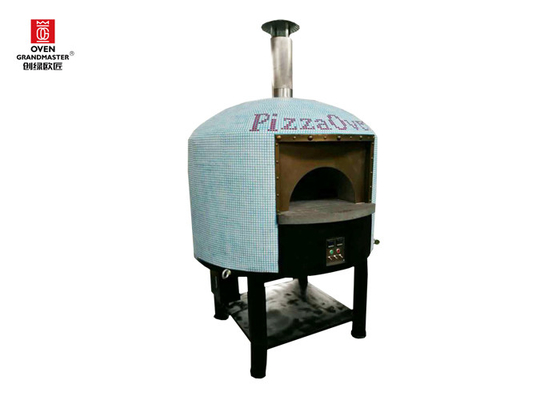 Beli Restoran Italia Stainless Steel Pizza Oven Pemanas Gas Napoli Style Lava Rock online manufacture