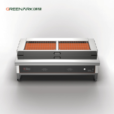 Beli Pabrik Langsung 500C Grill Komersial CE ISO9001 Bersertifikat Zona Independen Mudah Bersih online manufacture
