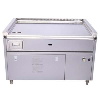 Beli Commercial Teppanyaki Grill Table 1200mm-2400mm Stainless Steel 304 pembuatan online