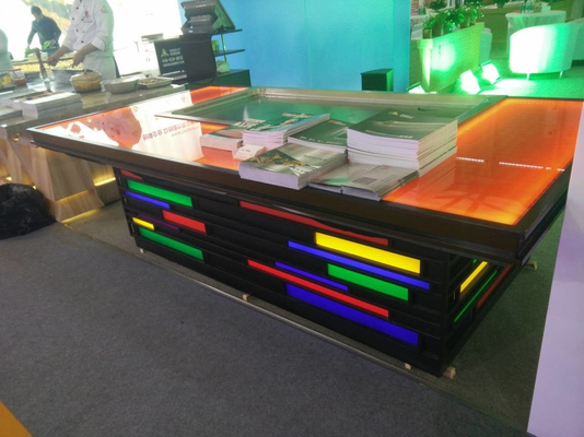 Beli Meja Panggangan Teppanyaki Komersial Untuk Dapur Restoran Hotel 8KW online manufacture