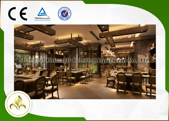 10 Kursi Rectangle Gas Teppanyaki Grill Table Konfigurasi Dasar Untuk Restoran