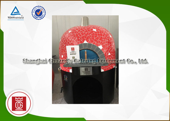 Round Household / Commercial Wood Fired Pizza Oven Professional P1-6-2