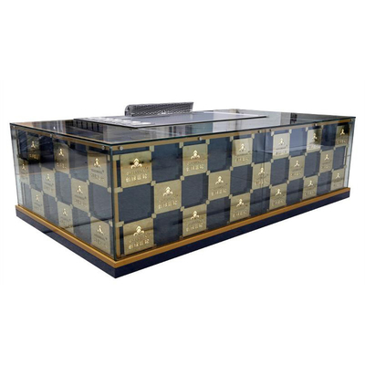 Hibachi Teppanyaki Grill Table Desain Plat Stainless Steel Disesuaikan