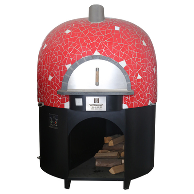Oven Pizza Italia Komersial Api Kayu