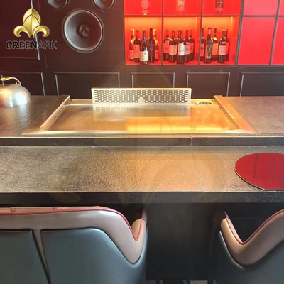 Custom Commercial Restaurant Griddle Untuk BBQ Indoor Cooking