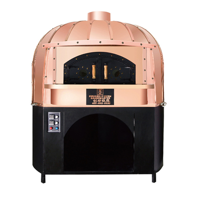 Dekorasi Tembaga Mewah Oven Pizza Napoli Listrik, Kit Oven Pizza Italia Tradisional