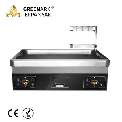 GREENARK Countertop Induksi Zona Ganda Teppanyaki Griddle