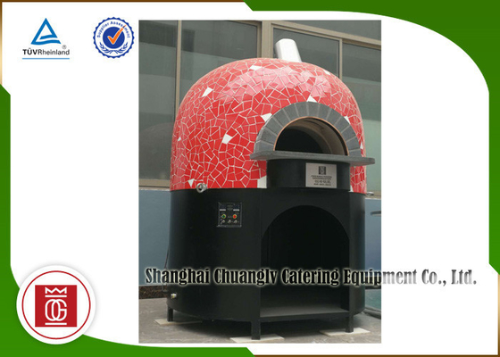 Neapolitan Flavour Italian Pizza Oven Pemanas Gas Mengunci Kelembaban Di Luar Oven Pizza