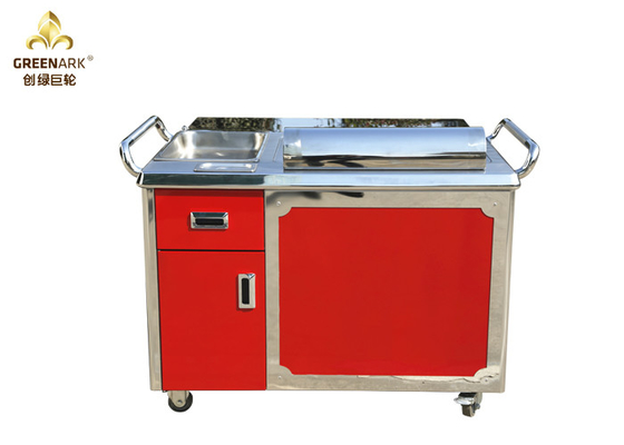 Meja Panggangan Teppanyaki Downdraft Seluler GREENARK - Gas