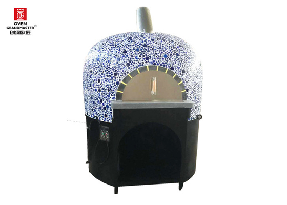 Italia Komersial Pizza Oven Pemanas Gas Mesin Pizza Gaya Neapolitan