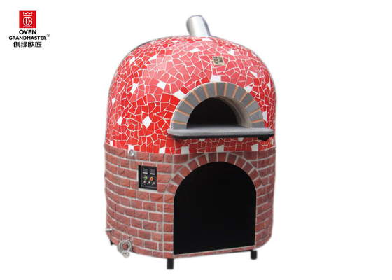 Open Small Kitchen Italy Pizza Oven Equipment 0℃ - 500℃ Temperatur Kemarahan