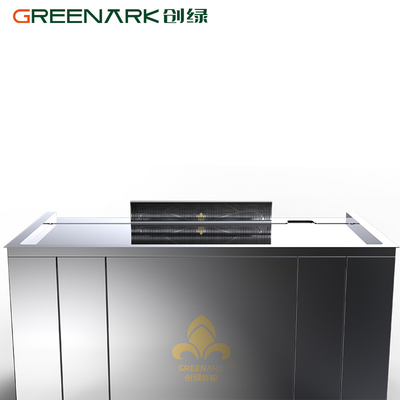 Teppanyaki Grill Efisiensi Tinggi dengan 20mm Food-Grade Alloy Steel Countertop & Smart Heating