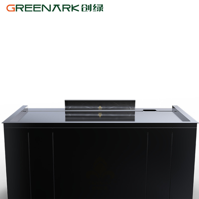 Industrial Teppanyaki Grill dengan Triple Airflow Smoke Purification & Anti-Clogging Tech