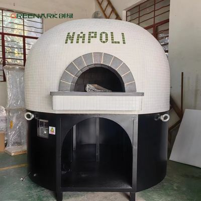 Oven Pizza Custom dengan Batu Vulkanik 500-600°C 15kw