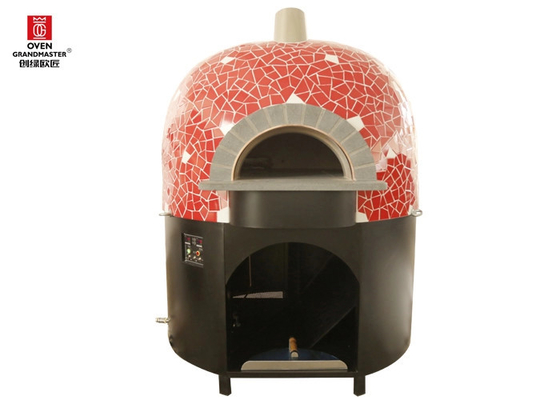 Outdoor Neapolitan Flavour Italian Pizza Oven Pemanas Gas Pengunci Kelembaban