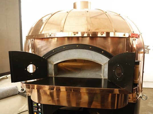 Kustom Lava Rock Italy Pizza Oven Dekorasi Piring Tembaga